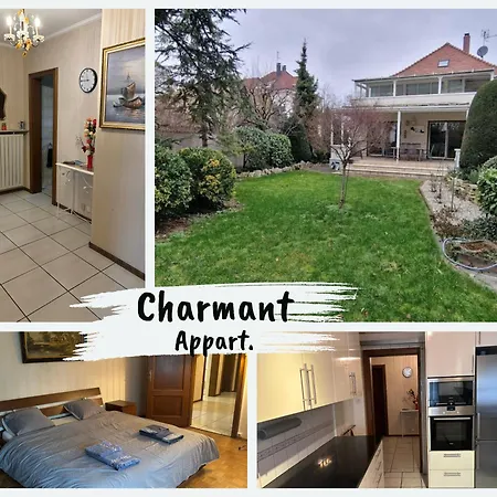 Apartament Steps From Basel And Train Spacious 120 M2 In Louis With Terrace And Garden